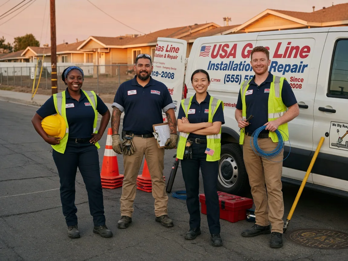 Gas Line Installation company in Kerkhoven, MN
